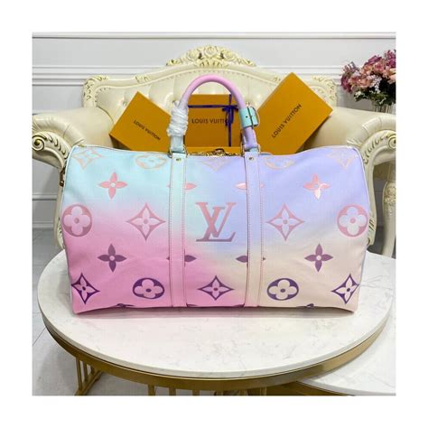 louis vuitton sunrise pastel keepall.